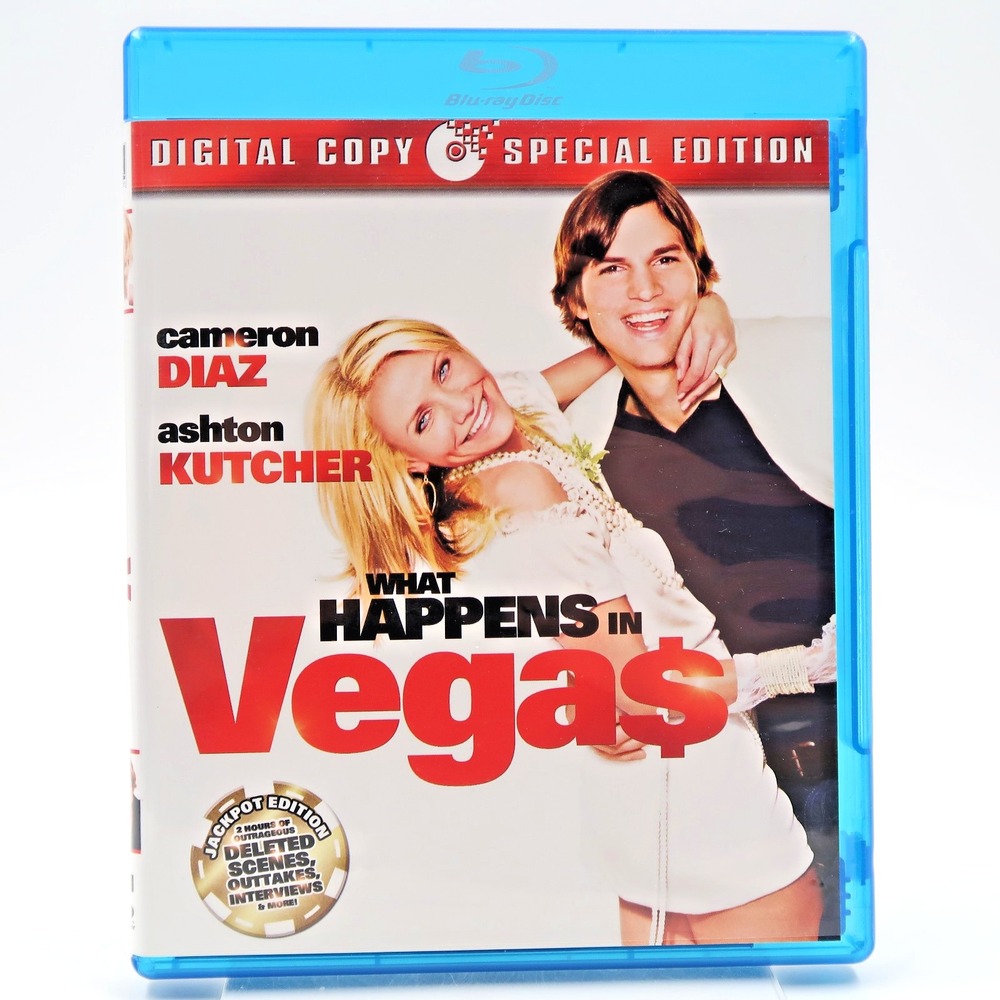 What Happens in Vegas Blu-ray 2008 Cameron Diaz Ashton Kutcher Special Edition